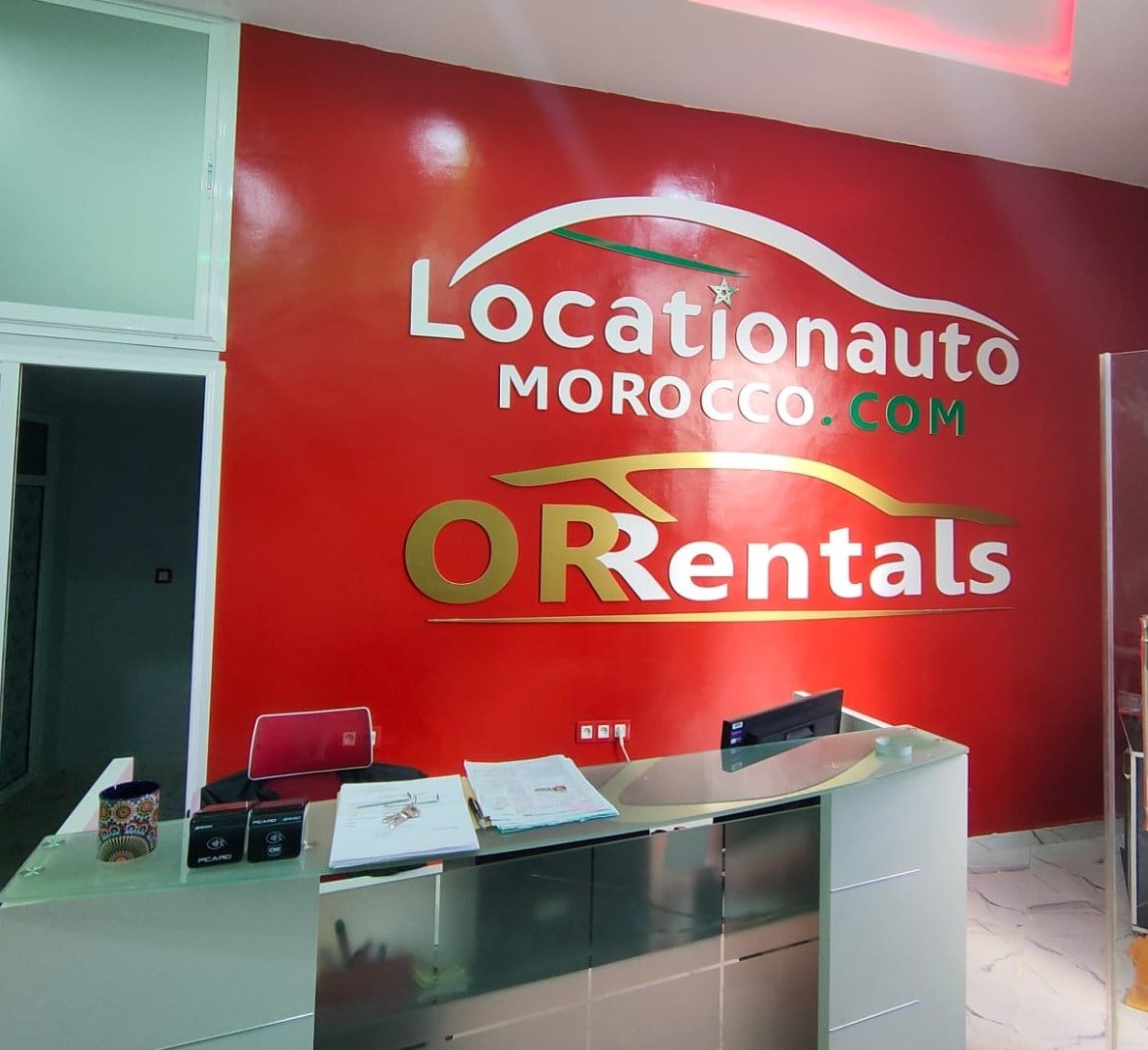 Escritório de aluguel no aeroporto de Fez locatioauto.ma Fez
